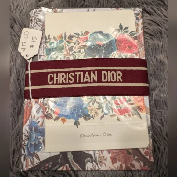 Christian Dior Floral Notebook - Picture 1 of 2
